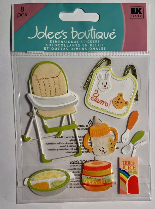 Baby & Pregnancy Jolee's Boutique Scrapbooking Sticker - Rare Find