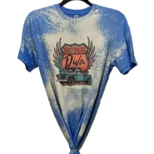 Bleached Out Tees Lot - Women's T-Shirts Size S Multicolor Cotton Blend