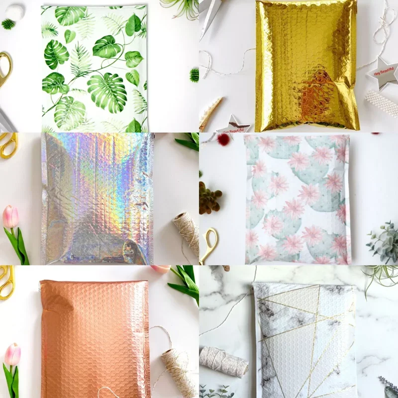 Designer Printed Bubble Mailers - Padded Boutique Envelopes