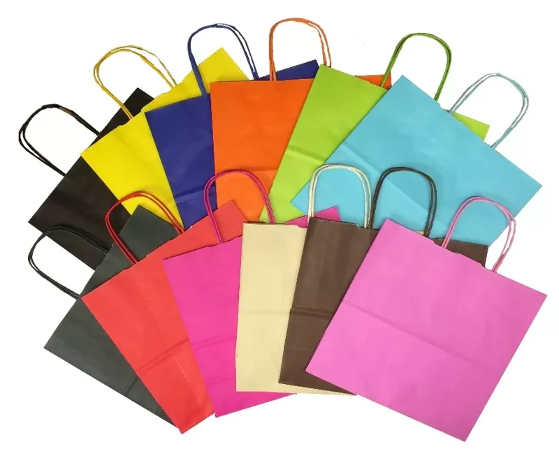Landscape Gift Bags Large Paper Party Bag Boutique Shop Bag - Select Colour