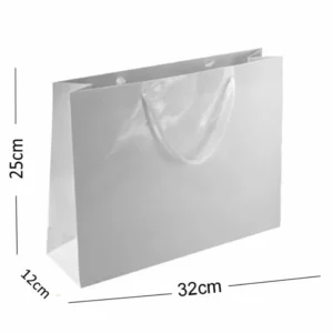 Luxury Gift Bags: Boutique Paper Bags, Gloss Matt Finish, Wedding, Baby Shower, Party Favors