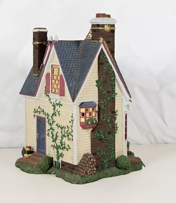 Verna Mae's Boutique Gift Set Boxed - New England Village Collectible - Multicolor Ceramic