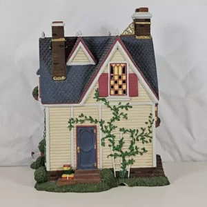 Verna Mae's Boutique Gift Set Boxed - New England Village Collectible - Multicolor Ceramic
