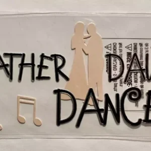 Wedding & Engagement Scrapbooking Sticker - Rare Multi-Color Dimensional Wedding Scrapbook